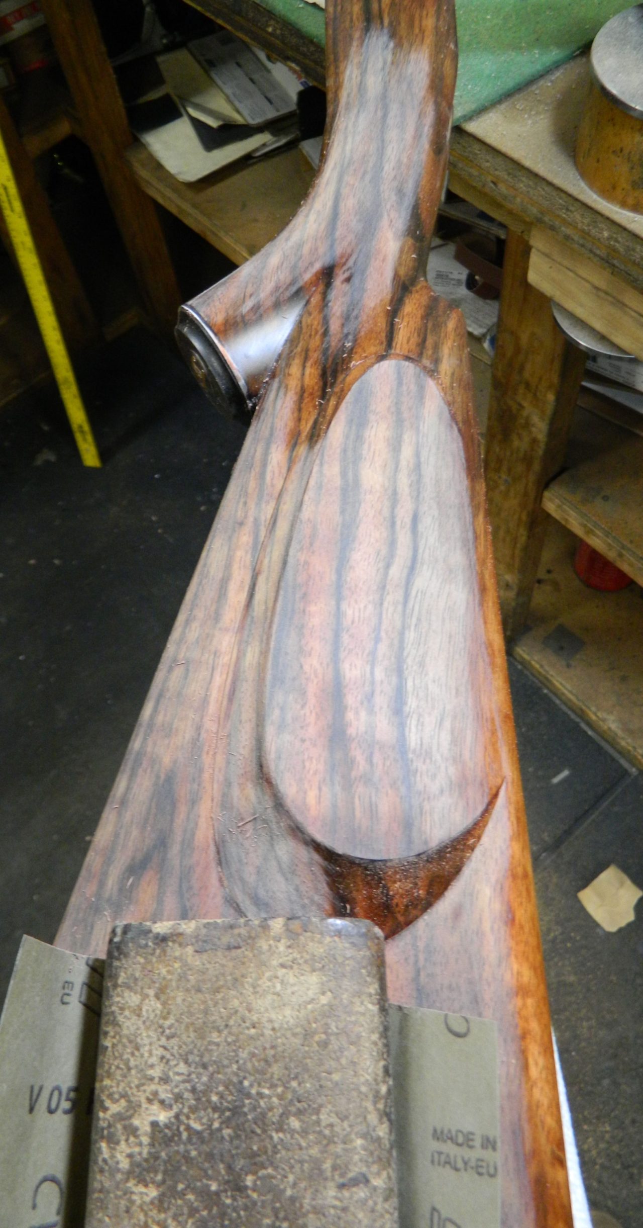 Oil finish for gun stocks Buehler Custom Sporting Arms LLC